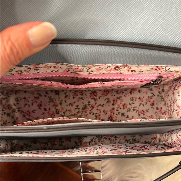 Harris Tweed Islander Blue Tartan Satchel Crossbody Bag NWOT- From Scotland - Picture 12 of 16